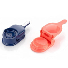 2-in-1 Dumpling Maker, Ghughra & Momos Mould Machine with Skin Press, Kitchen Tool for Gujiya and Puri Gardino