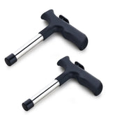 Coconut Opener - Stainless Steel Coconut Drill Cutter | Easy Coconut Cracking Tool for Fresh Coconut Water with Cleaning Stick (1PC) Gardino