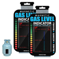 Gas Level Indicator, Propane Gauge for Propane Tank, Reusable Propane Fuel Level Indicator for Home and Kitchen Gardino