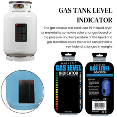 Gas Level Indicator, Propane Gauge for Propane Tank, Reusable Propane Fuel Level Indicator for Home and Kitchen Gardino