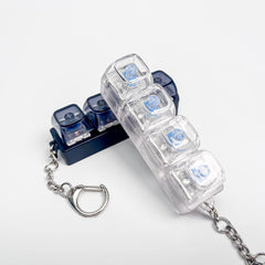 Keyboard Fidget Keychain | Mechanical Key Stress Relief Clicker | Portable Anxiety & Focus Toy - GARDINO