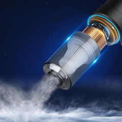 3IN1 Portable Car Vacuum Cleaner with Blower | USB Rechargeable Wireless Handheld Gardino