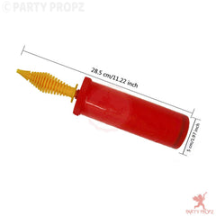 Manual Balloon Hand Pump, Portable Balloon Inflator for Latex and Foil Balloons Gardino