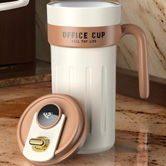 Smart Insulated Travel Mug with Digital Temperature Display – Keeps Your Drinks Perfectly Hot or Cold Gardino