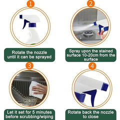 Magic Kitchen Cleaner Spray - Powerful Oil & Grease Stain Remover Gardino