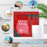 Magic Tablet Towel Tissues Paper | Disposable Pure Cotton Compressed Travel Towel Gardino