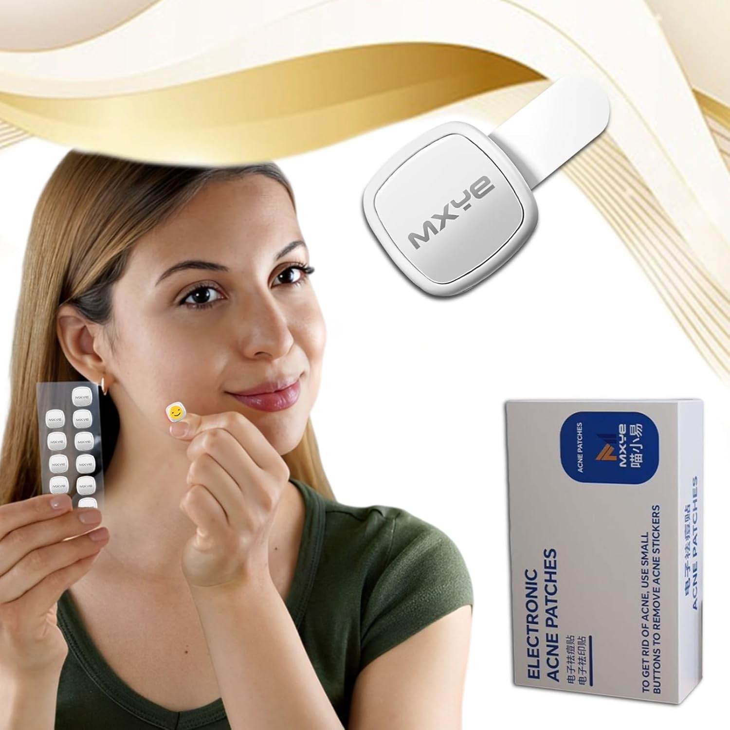 Electronic Acne Patches – Red Light Therapy Zit Patch (6 Pack) - Gardino