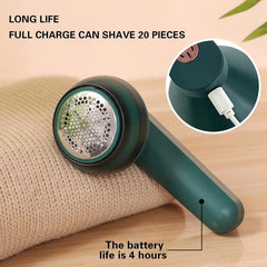 Fabric Shaver, Electric Lint Remover, USB Rechargeable Fabric Defuzzer, Reusable Cordless Sweater Shaver can be Used Anywhere, Bobling Remover for Clothes, Wool Pilling Lint Remover Gardino