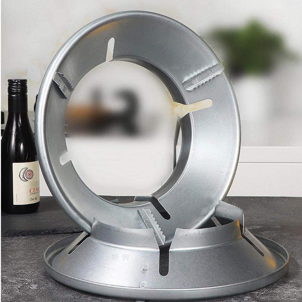 Gas Saver Burner Stand|Windproof Gas Stand for Gas Chula Stand|Gas Saver Jali|Stove Protector and Washable Stand(Pack of 2) - Gardino