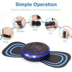Butterfly Massager 8 Mode & 19 Strength Level EMS Massager - Gardino