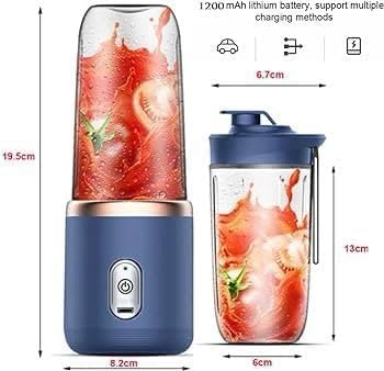 Ultimate Portable USB Blender 6 blade – Fresh Smoothies Anytime, Anywhere (400ML) Gardino