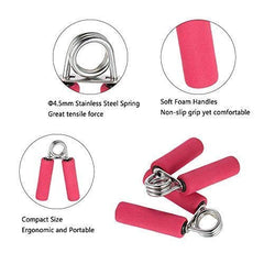 Hand Grip Strengthener - Adjustable Grip Training Tool for Forearm, Hand, and Finger Strength (Free Size, Black) Gardino