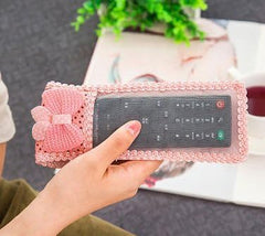 3Pc Remote Cover Set – Bow Knot Dust Covers for TV, AC, DTH, D2H, and More Gardino
