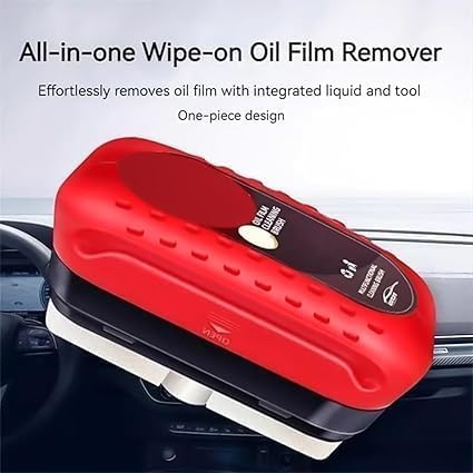 Automotive Oil Film Cleaning Brush & Glass Cleaning Board – Powerful Windshield Oil Film Remover for Clearer Vision Gardino