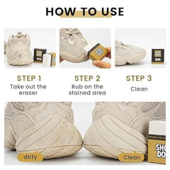 Professional Shoe Cleaner Kit | White Sole Eraser & Waterproof Stain Remover | Instant Sneaker & Shoe Cleaning Solution (Pack of 1)
