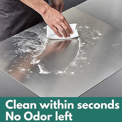 Stainless Steel Chopping Board (35x31cm) – Durable, Non-Slip, Easy-to-Clean Kitchen Prep Surface Gardino