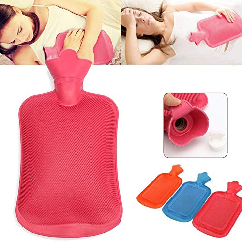 Hot Water Bag (1000 ML) Non-Electric Rubber Bottle for Pain Relief | Hot Water Bag for Period Cramps | Gardino