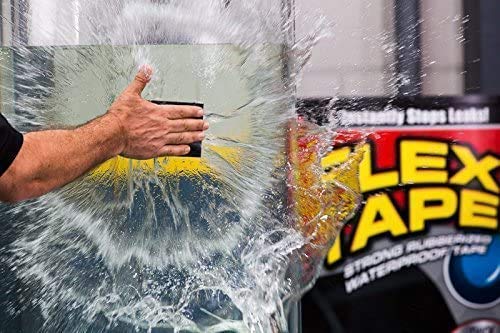 Flex Tape - Strong Rubberized Waterproof Sealant Tape for Roof Leaks, Surface Cracks, and Water Tank Repairs Gardino