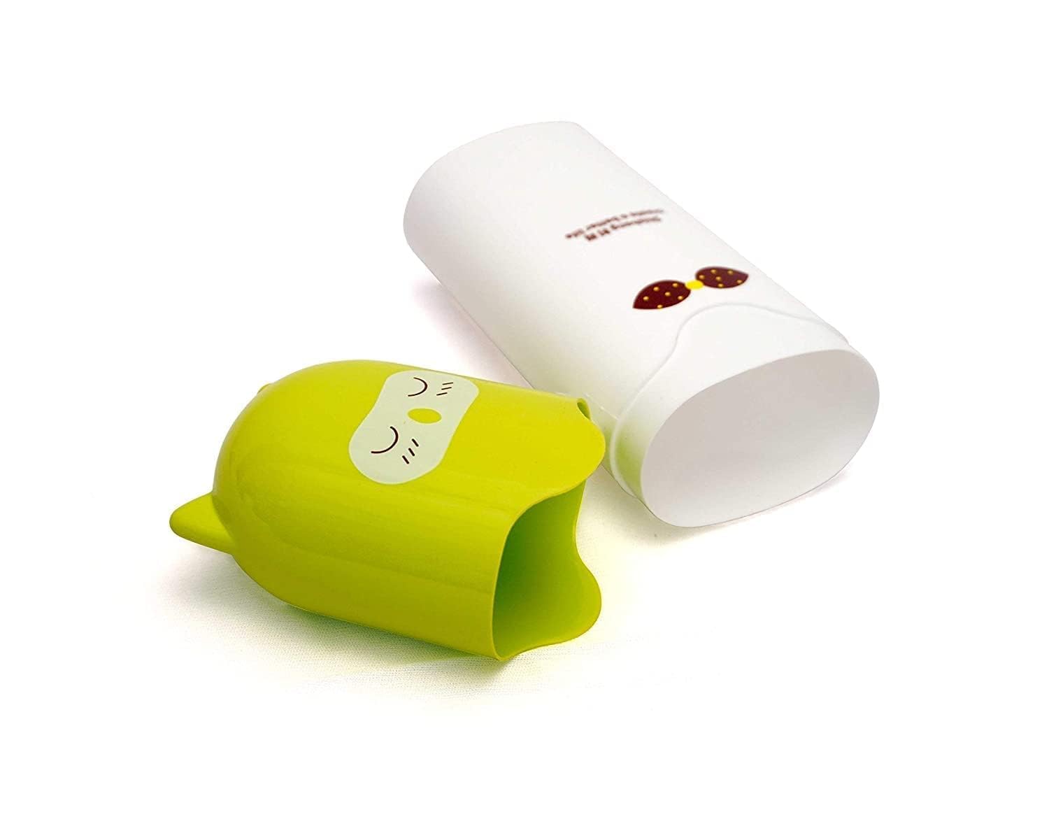 Portable Cartoon Animal Toothbrush Holder - Travel & Bathroom Storage (Pack of 2) Gardino