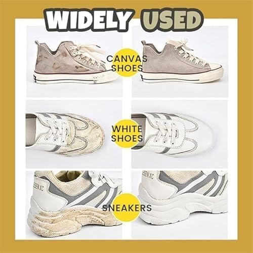 Professional Shoe Cleaner Kit | White Sole Eraser & Waterproof Stain Remover | Instant Sneaker & Shoe Cleaning Solution (Pack of 1)