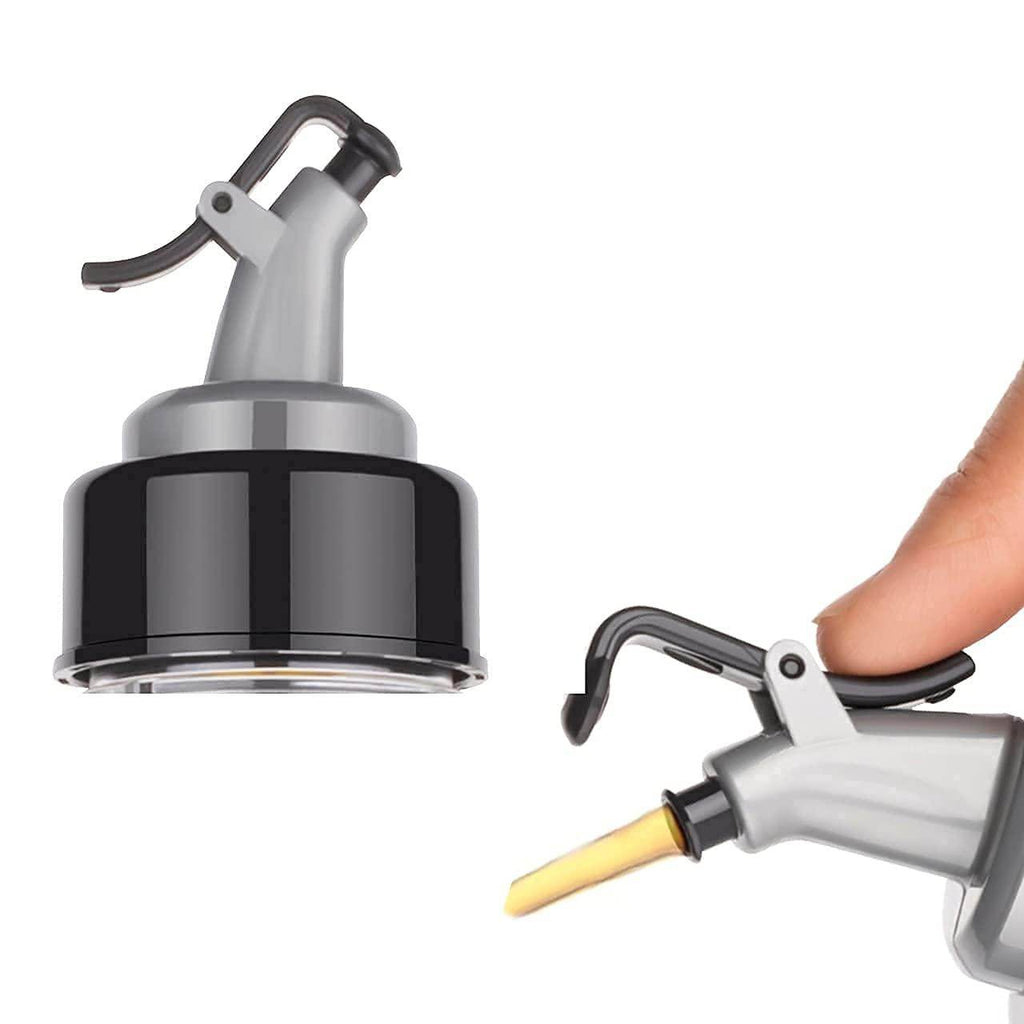 Plastic Oil Dispenser for Kitchen | Oil & Vinegar Dispenser Bottle (Pack of 2) - Gardino