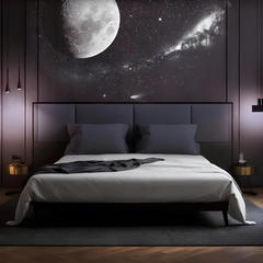360° Rotating Star Projector with Timer – Starry Planetarium Night Light Gardino