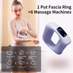 Electric Fascia Body Massage Ring – 8 Speed Deep Tissue Massager for Pain Relief, Muscle Recovery & Full Body Sculpting