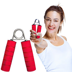 Hand Grip Strengthener - Adjustable Grip Training Tool for Forearm, Hand, and Finger Strength (Free Size, Black) Gardino