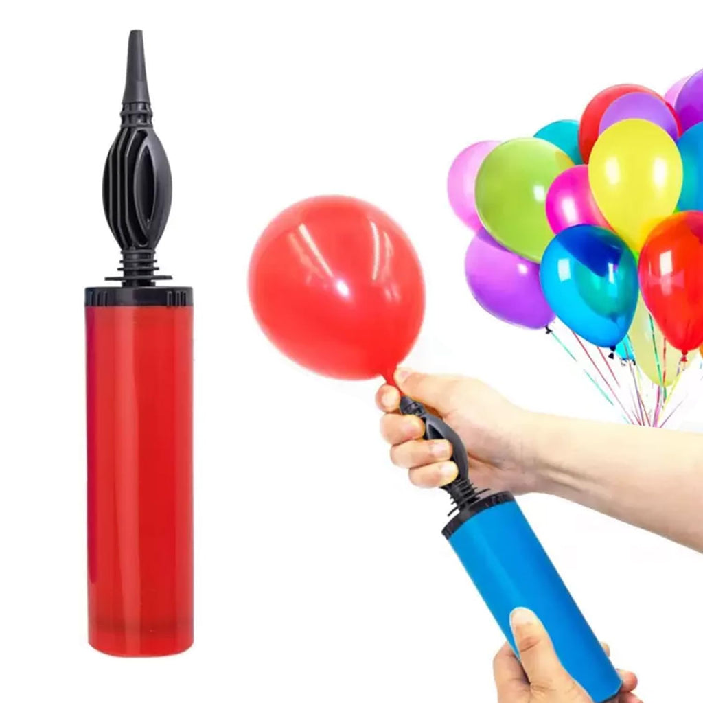 Manual Balloon Hand Pump, Portable Balloon Inflator for Latex and Foil Balloons Gardino