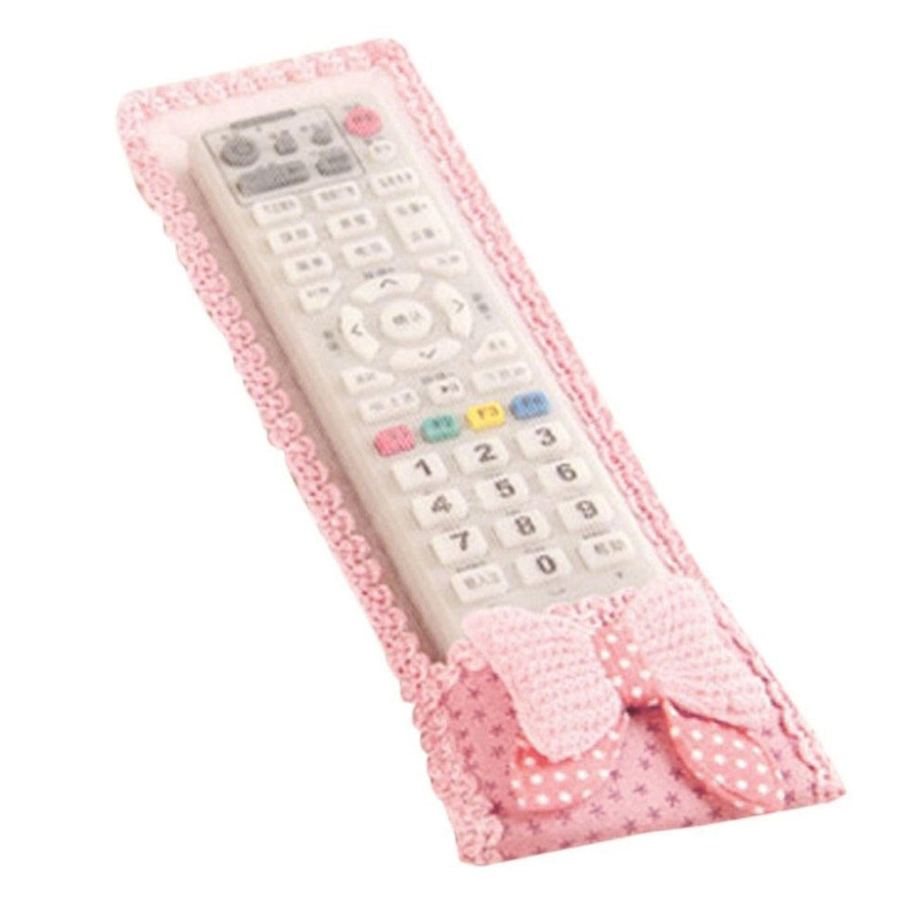 3Pc Remote Cover Set – Bow Knot Dust Covers for TV, AC, DTH, D2H, and More Gardino