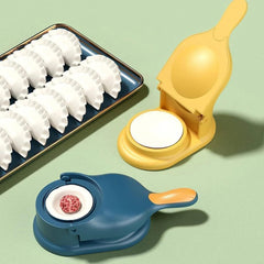 2-in-1 Dumpling Maker, Ghughra & Momos Mould Machine with Skin Press, Kitchen Tool for Gujiya and Puri Gardino