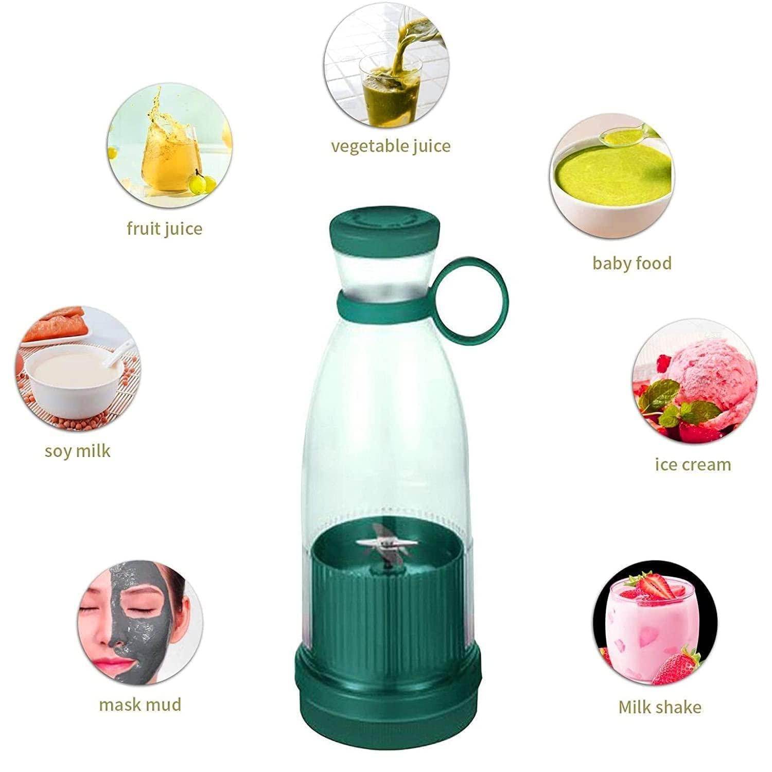 Rechargeable Portable Electric Mini USB Juicer Bottle Blender for Making Juice,Travel Juicer - Gardino