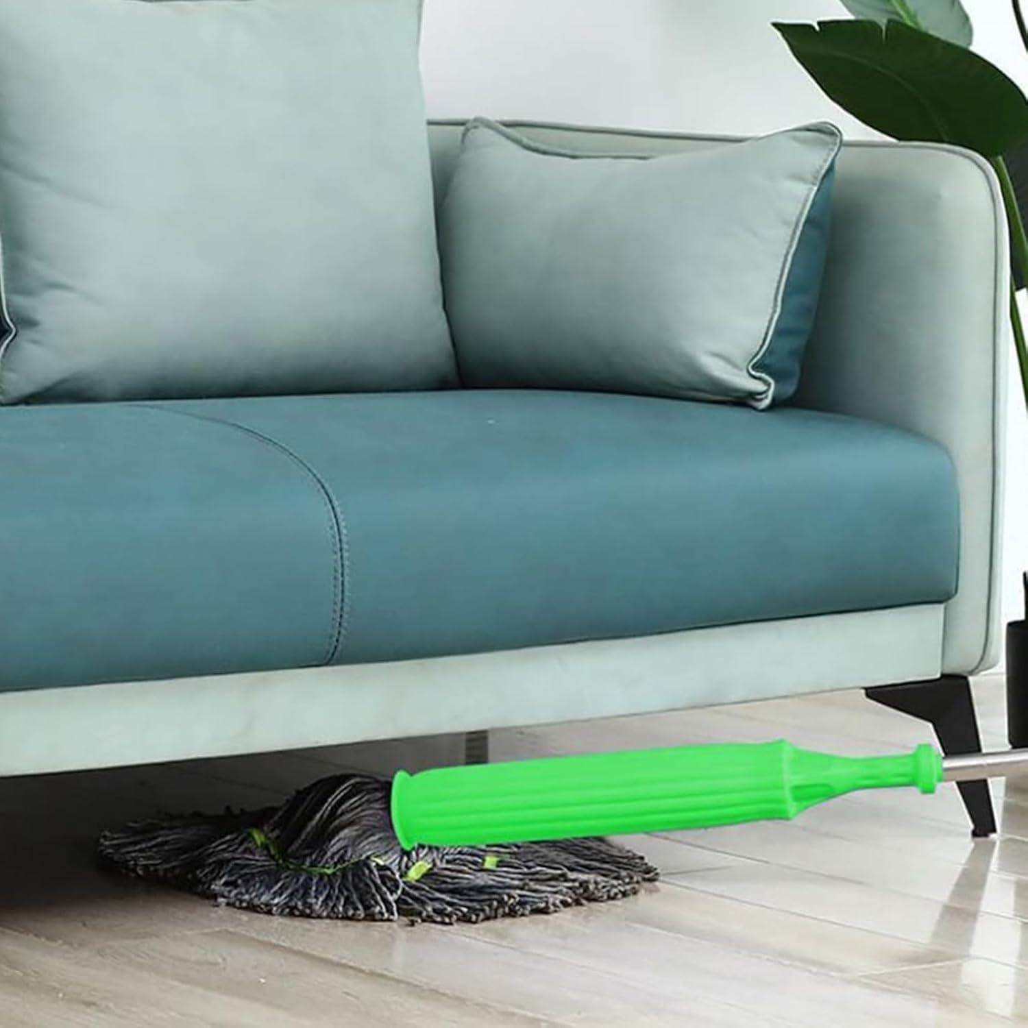 2 in 1 Dehydrated Floor Cleaning Mop || Self-Wringing Floor Mop || 360 Rotatable Adjustable Cleaning Mop, || Microfiber Mop Wet and Dry for Bathroom/Offfice/Home/Outdoor (Green) - Gardino