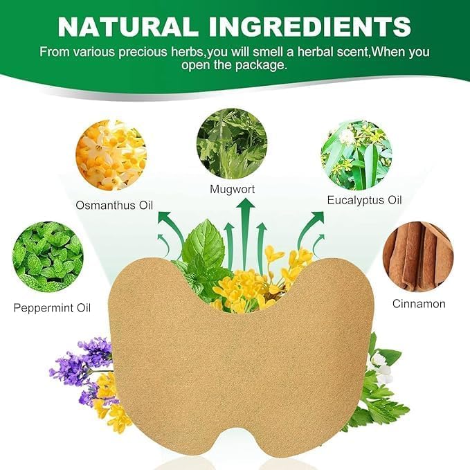 Herbal Knee Pain Relief Patch – Natural Chinese Heating Pads for Joint, Muscle & Arthritis Pain – Quick Relief Plaster for Back, Knee & Body Aches