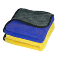 Microfiber Double-Layered Cleaning Cloth 40x40 cm – Extra Thick for Car, Bike, Auto Interiors & Exteriors Gardino