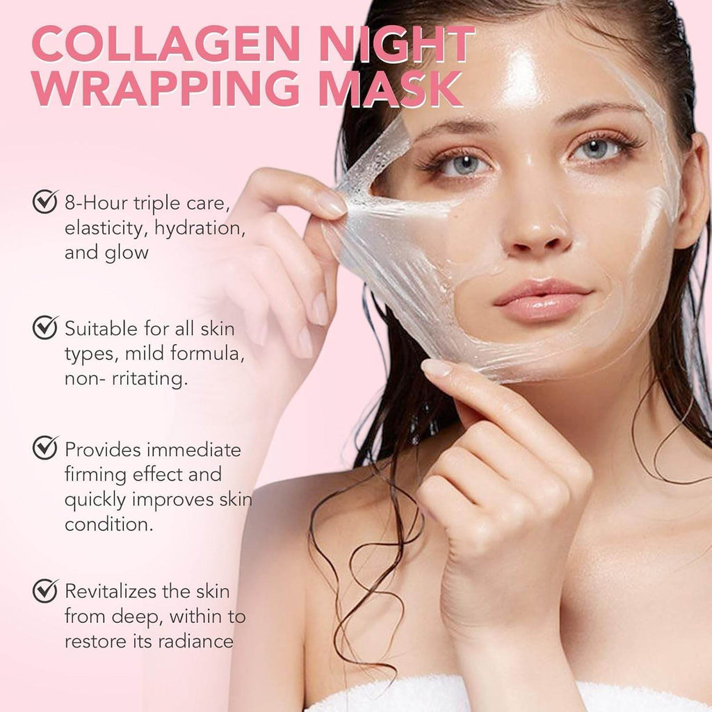 Medicube Collagen Night Wrapping Mask – Hydrating & Firming Overnight Treatment (75ml) - Gardino