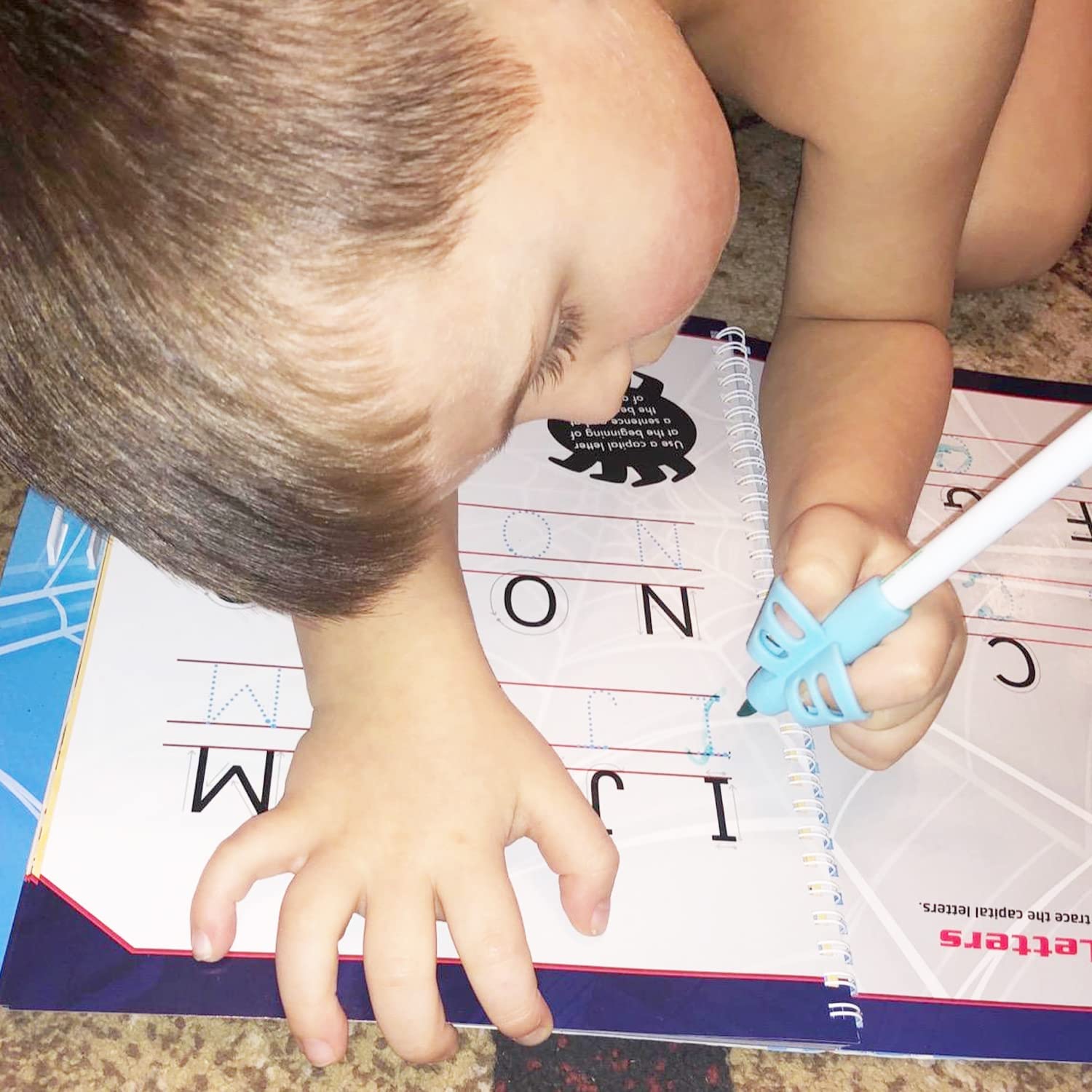 3Pcs Pencil Holder Set – Finger Grip for Kids, Perfect for Handwriting Beginners (Ages 3+), Multi-Color Gardino