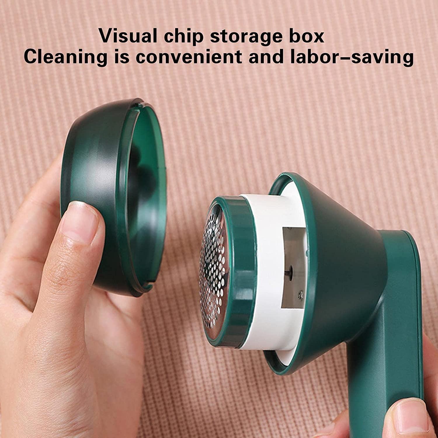 Fabric Shaver, Electric Lint Remover, USB Rechargeable Fabric Defuzzer, Reusable Cordless Sweater Shaver can be Used Anywhere, Bobling Remover for Clothes, Wool Pilling Lint Remover Gardino