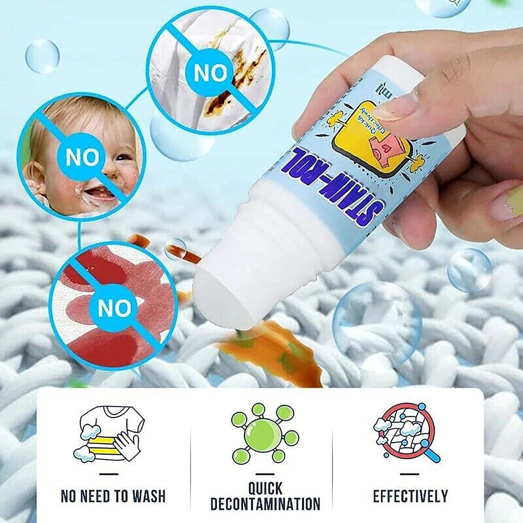 Instant Multi-Purpose Roll Bead Stain Remover for Clothes, pack - 1 Gardino