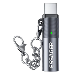 ESSAGER Type-C Electric Cigarette Lighter – Tungsten Wire Heating, Auto Shut-Off, Compact Aluminum Alloy USB-C Rechargeable Lighter