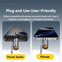 ESSAGER Type-C Electric Cigarette Lighter – Tungsten Wire Heating, Auto Shut-Off, Compact Aluminum Alloy USB-C Rechargeable Lighter