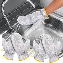 Dishwashing Cleaning Gloves – Waterproof & Durable Reusable Kitchen Gloves for Washing Dishes, Skin-Friendly, Anti-Hot, One Size (One Pair) Gardino