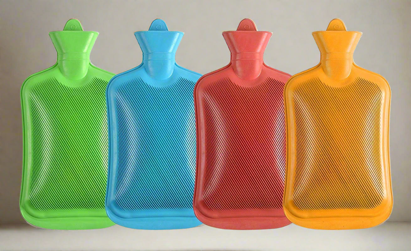 Hot Water Bag (1000 ML) Non-Electric Rubber Bottle for Pain Relief | Hot Water Bag for Period Cramps | Gardino