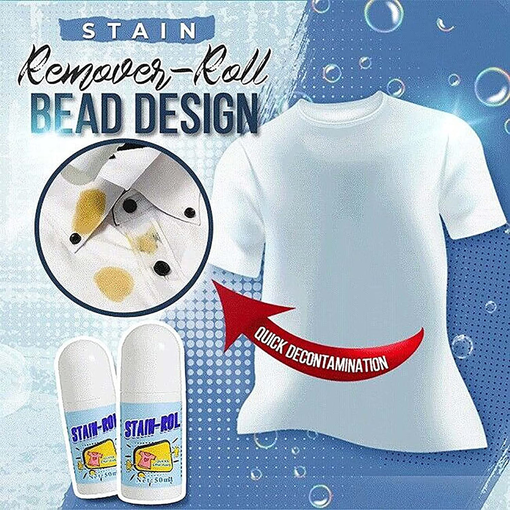Instant Multi-Purpose Roll Bead Stain Remover for Clothes, pack - 1 Gardino