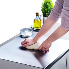 Stainless Steel Chopping Board (35x31cm) – Durable, Non-Slip, Easy-to-Clean Kitchen Prep Surface Gardino