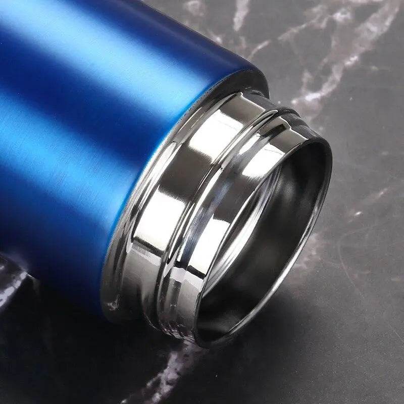 Thermos Double Wall Smart Flask Vacuum Insulated Water Bottle with LED Temperature Display 304 Stainless Steel (500ML) - Gardino