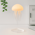 Jellyfish LED Night Light – 7-Color Changing Baby Room Lamp | Hanging + Base | Aesthetic Ocean-Themed Decor & Gift - Gardino