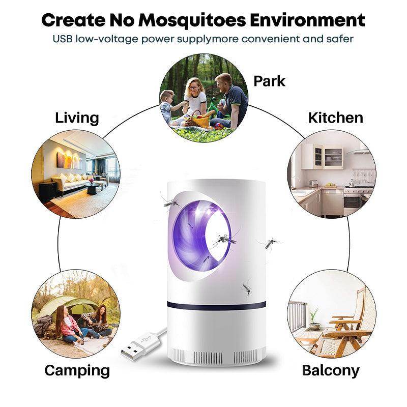 Mosquito Killer Lamp International Eco Friendly Bug Zapper Electric Mosquito Lamp Dual Mosquito Zapper Lamp Indoor Insect Trap Portable Killer Ounces - Gardino