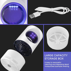 Mosquito Killer Lamp International Eco Friendly Bug Zapper Electric Mosquito Lamp Dual Mosquito Zapper Lamp Indoor Insect Trap Portable Killer Ounces - Gardino