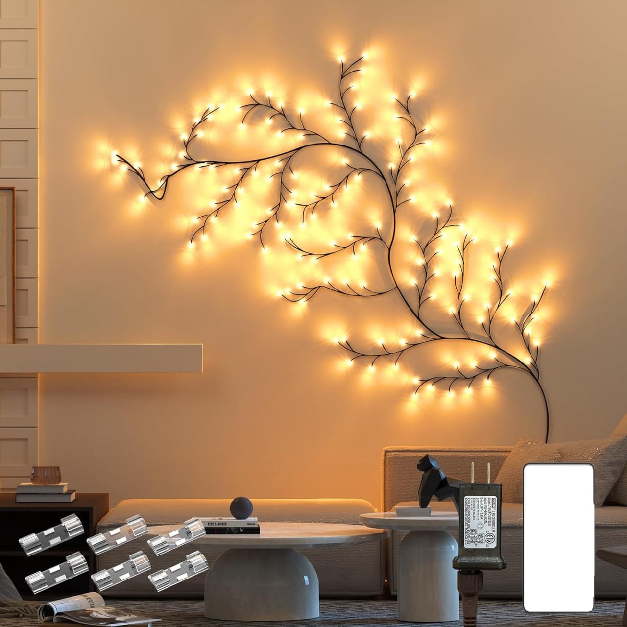 STAR Lights for Home Decoration, LED Lights for Home Decoration,Wall Lights for Living Room, Christmas Lights Gardino
